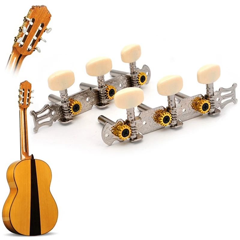 1Pc Chitarra Acustica Classica Corde Piolo Girevole Teste Macchina Set Tuner Tool