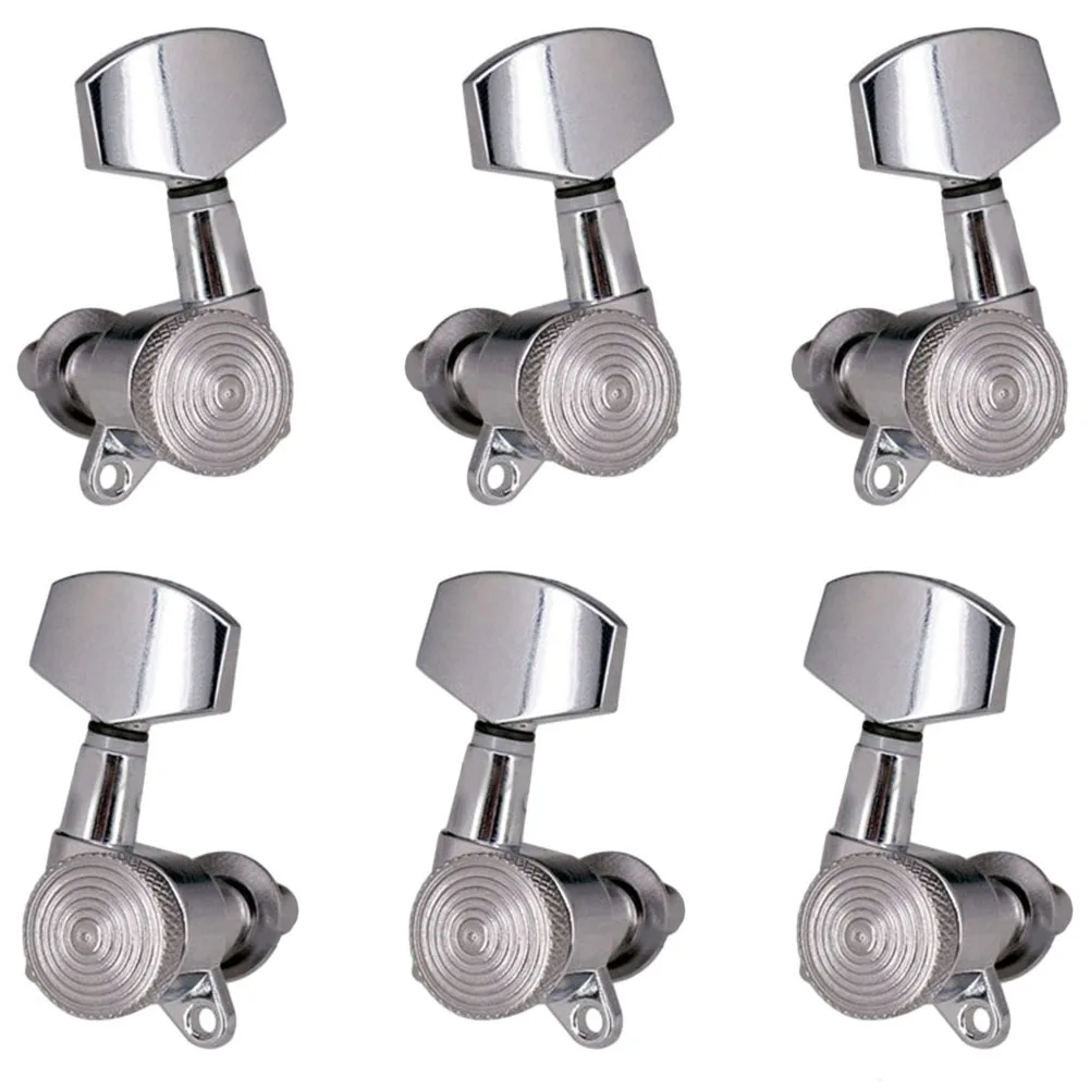 6Pcs Guitar String Peg Locking Tuner Machine Heads Accessori Per Chitarra Folk Guitar Tuning Pioli String Tuner Keys