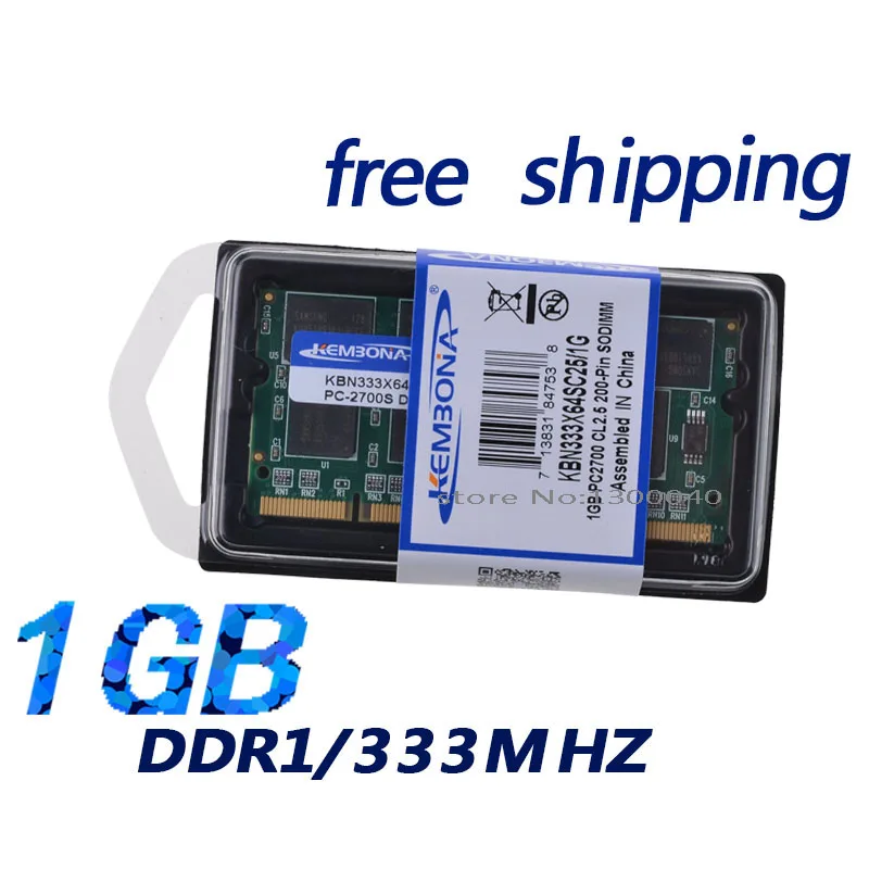 Kembona All'Ingrosso Ram Ddr 1 Gb 333 Mhz Modulo Pc2700 Pin So Dimm Ram Del Computer Portatile Imballaggio Al Minuto