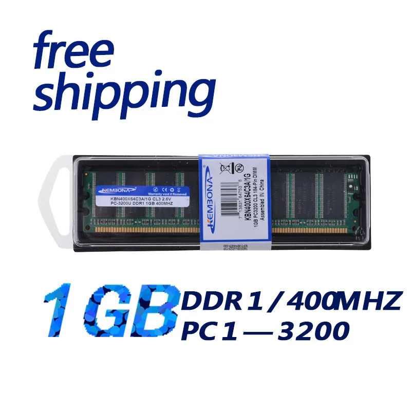 Kembona Spedizione Gratuita Ddr Ram Ddr1 1 Gb 400 Mhz Memoria Ram Ddr1 1 Gb 400 Mhz