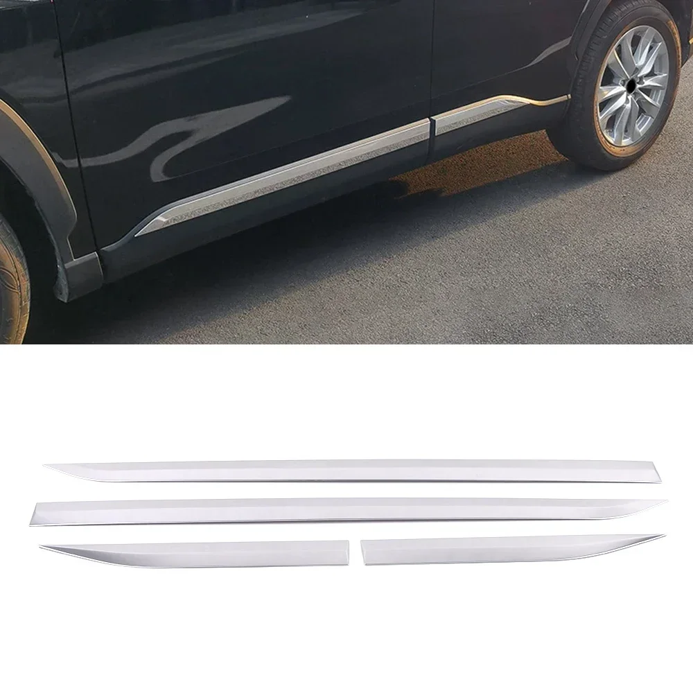 Accessori Auto Per 2020-2023 Toyota Corolla Croce Decorazioni Esterne Porta Laterale Rivestimento Adesivo Cornice Paraurti Argento Lucido