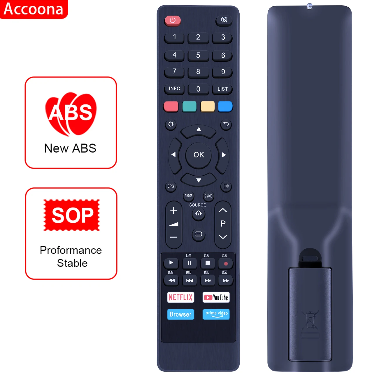 Telecomando Per Onn Rca Aiwa Nex Jvc Lcb50G6S-Ui Dalinsky Skotech 32 Skhd20Bs 32 Skhd20Ts Tv