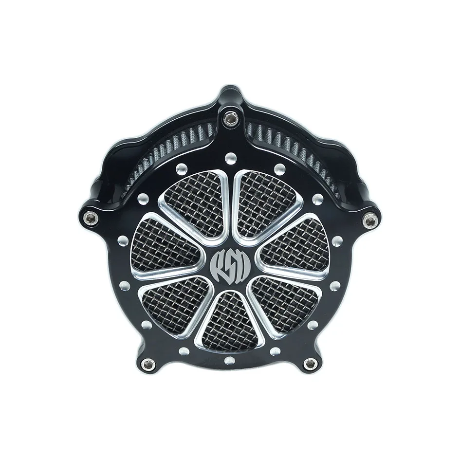 Velocità Filtro Filtro Aria Aspirata Rsd 7 Venturi Per Harley Sportster Milwaukee Otto Evo Twin Cam W Cavo Acceleratore A Filo