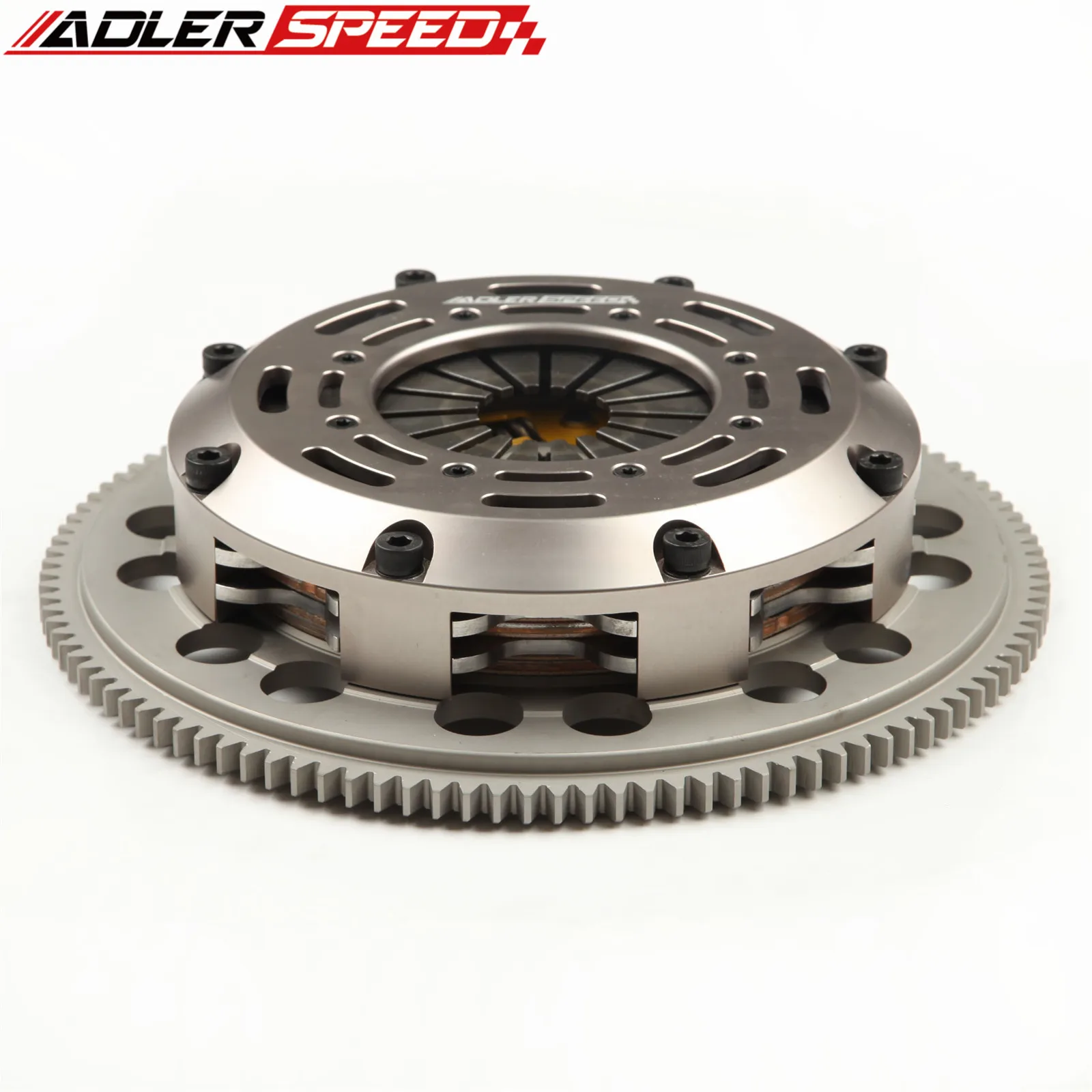Adlerspeed Sprung Clutch Twin Disk Kit Medium Per 01-03 Mazda Protege Mazdaspeed