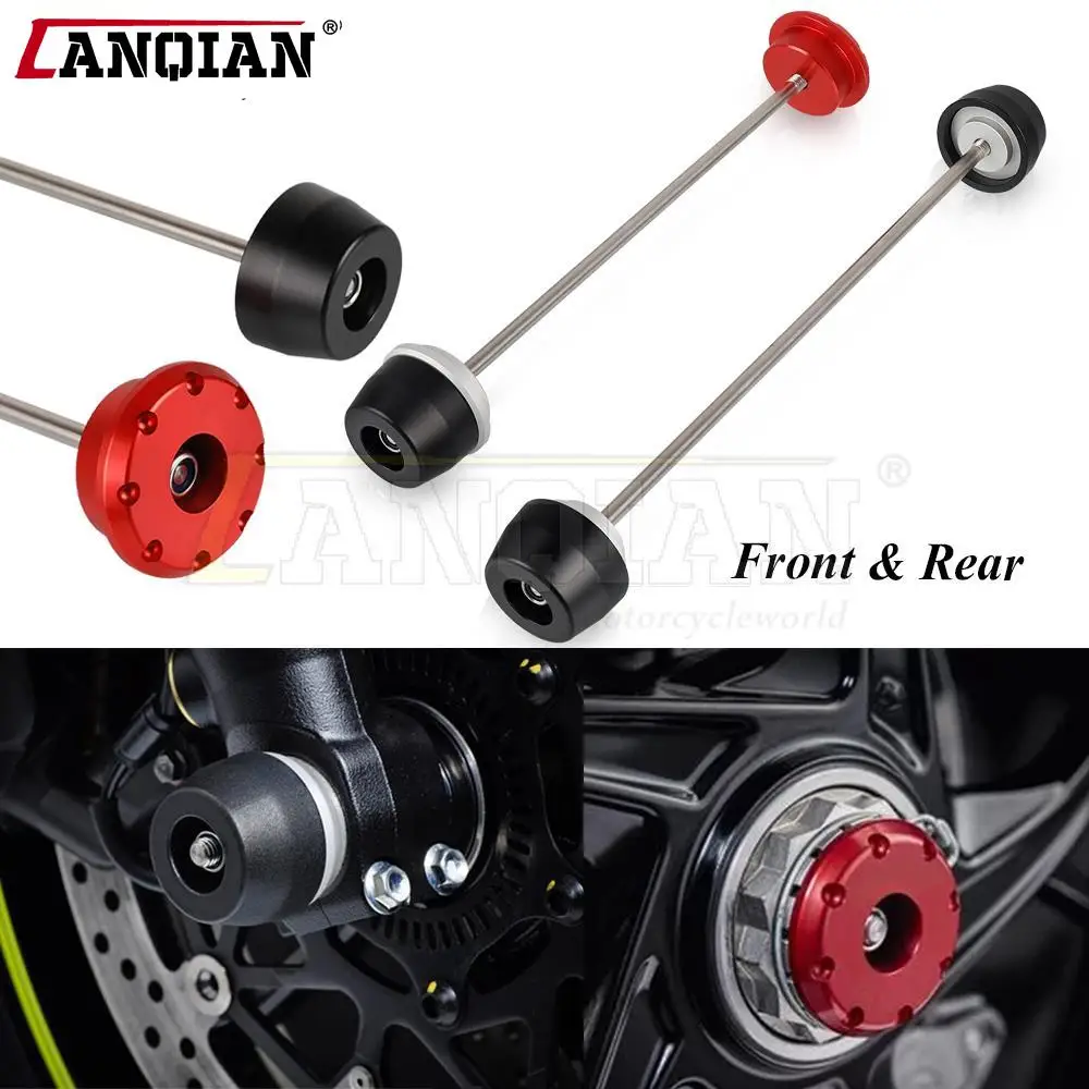 Front & Rear Axle Sliders For Ducati Panigale Diavel Xdiavel Motorcycle Spindle Bobbins Wheel Frame Slider Crash Pads Protector