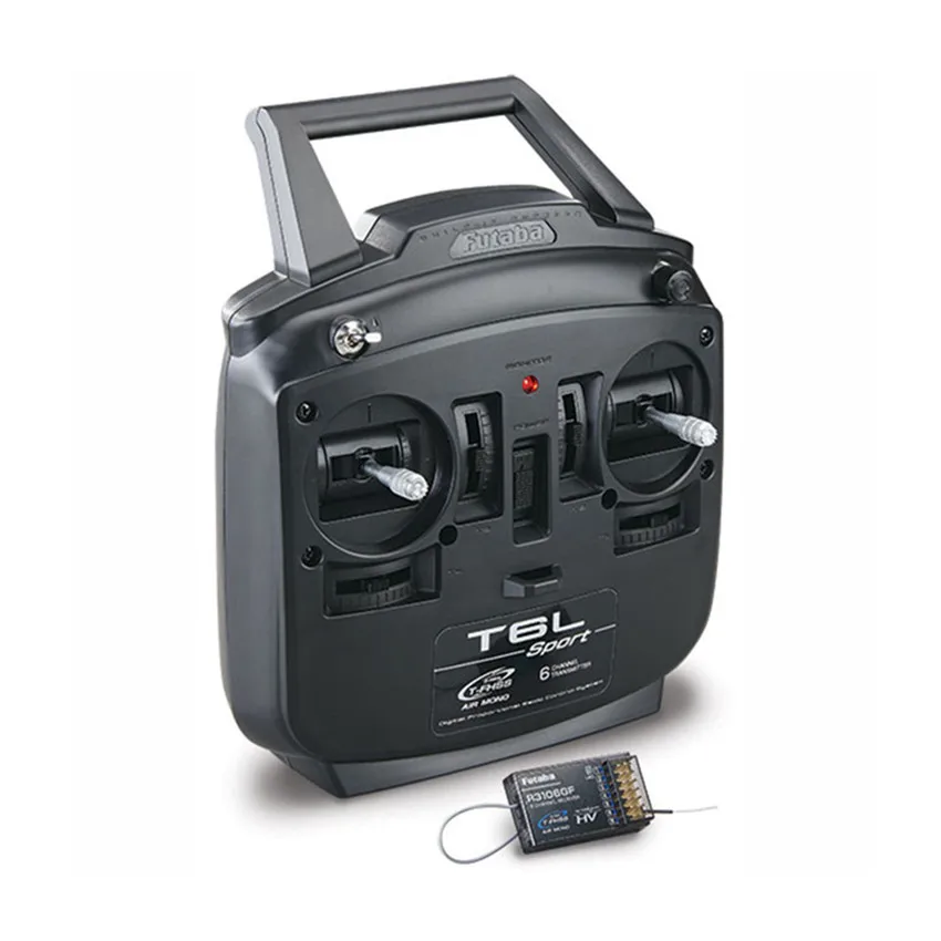 Trasmettitore Futaba T6L 2.4Ghz T-Fhss Air A 6 Canali Con Ricevitore Hv R3016Gf Sistema Di Controllo Radio Digitale Professionale Per Drone
