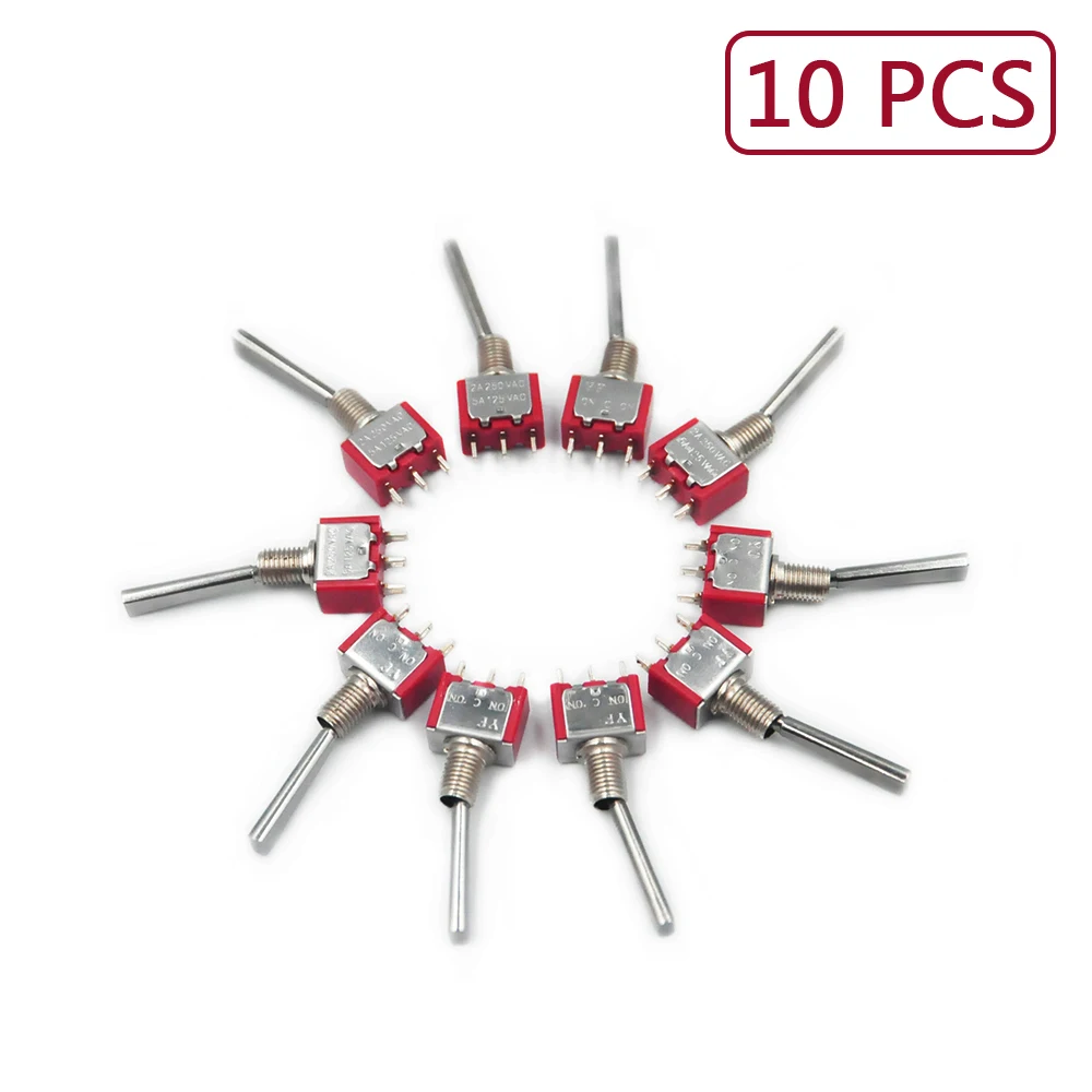 10 Pcs Interruttore Per Frsky X9D Più Se Qx7 Radiolink At9S Futaba Jr Frsky X9D Più Qx7 Flysky Walkera Wfly Radiolink Interruttore Parte