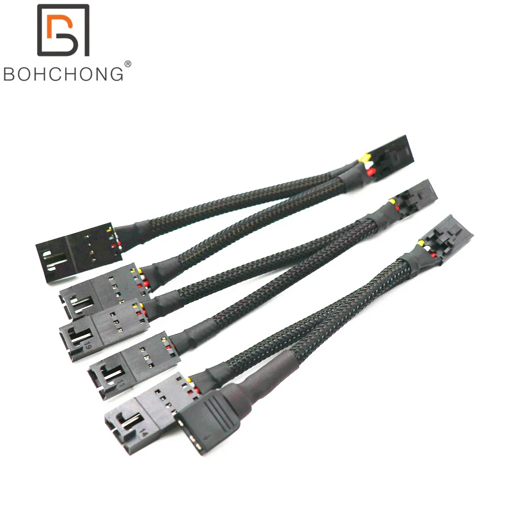 Cavo Adattatore Da 10Cm Corsair Fan Commander Core A Standard Argb 3 Pin 5V Splitter