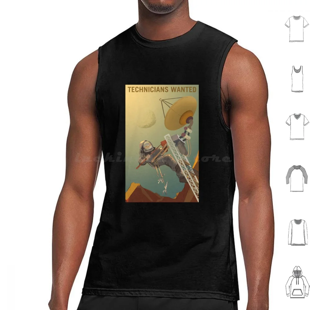 Martian Job Poster Canotte Gilet Senza Maniche Martian Job