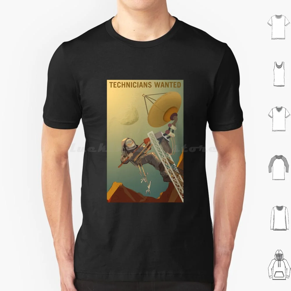 Martian Job Poster T Shirt Uomo Donna Bambini 6Xl Martian Job