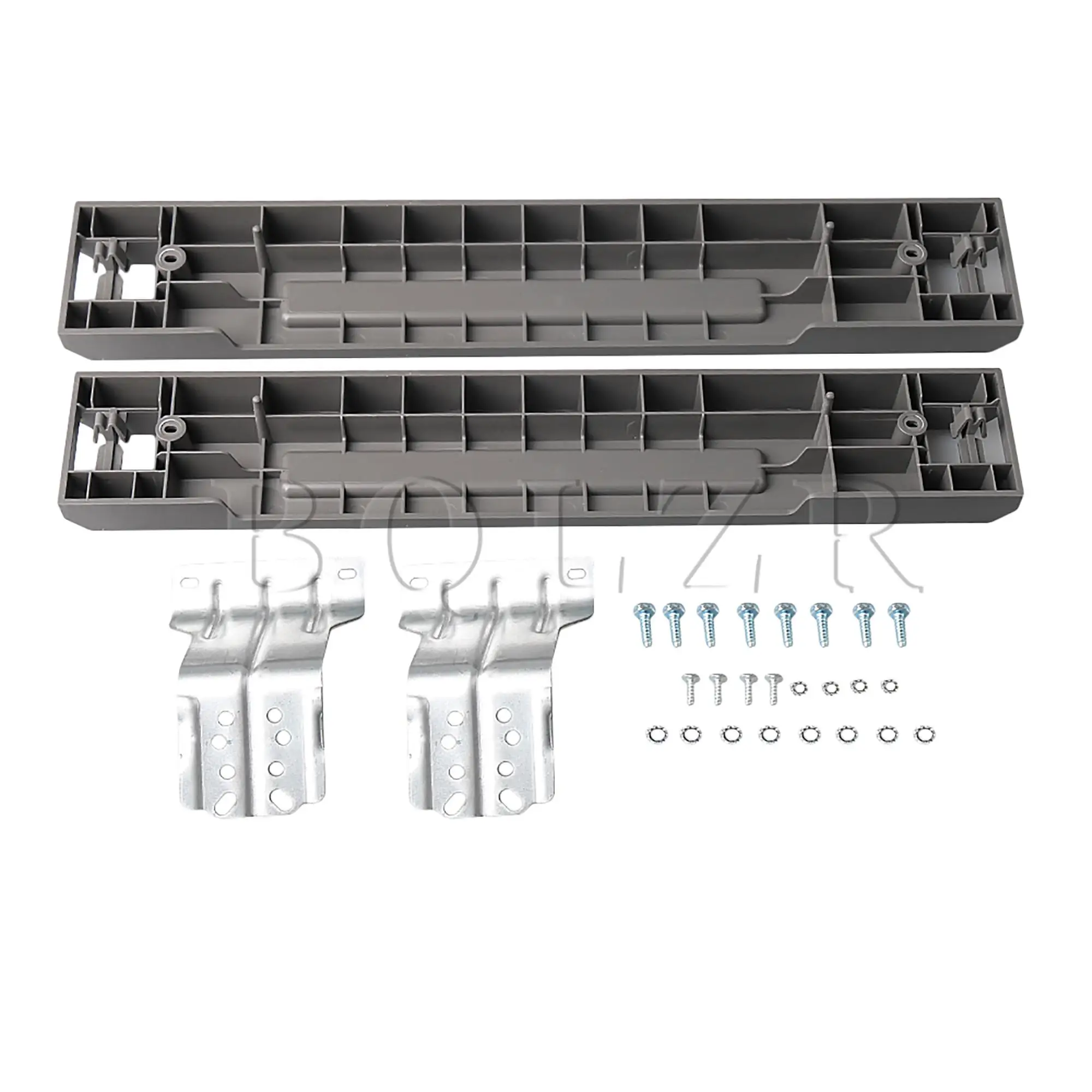Bqlzr 2 Pezzi Di Ricambio Per Kit Impilabile Skk-7A Skk-8K Di Ricambio Per Samsung 27 Pollici Di Larghezza Rondella Anteriore E Asciugatrice 47X8X4Cm