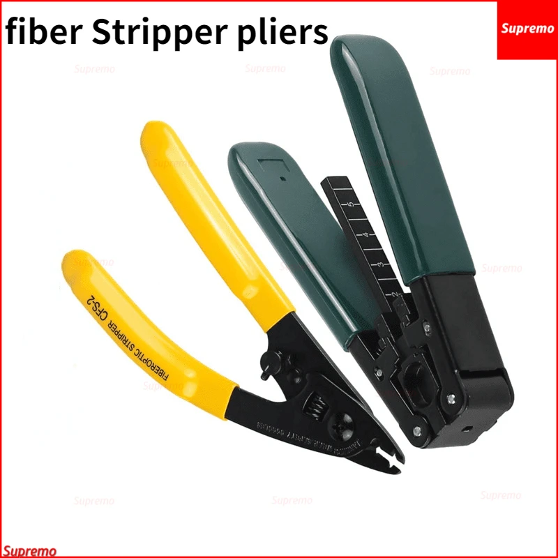 Ftth 2-In-1 Cfs-2 E Pixian Stripper Toolkit Fibra Ottica Stripper + Cavo Guaina Fibra Ottica Utensile Da Taglio Drop Cable Stripper
