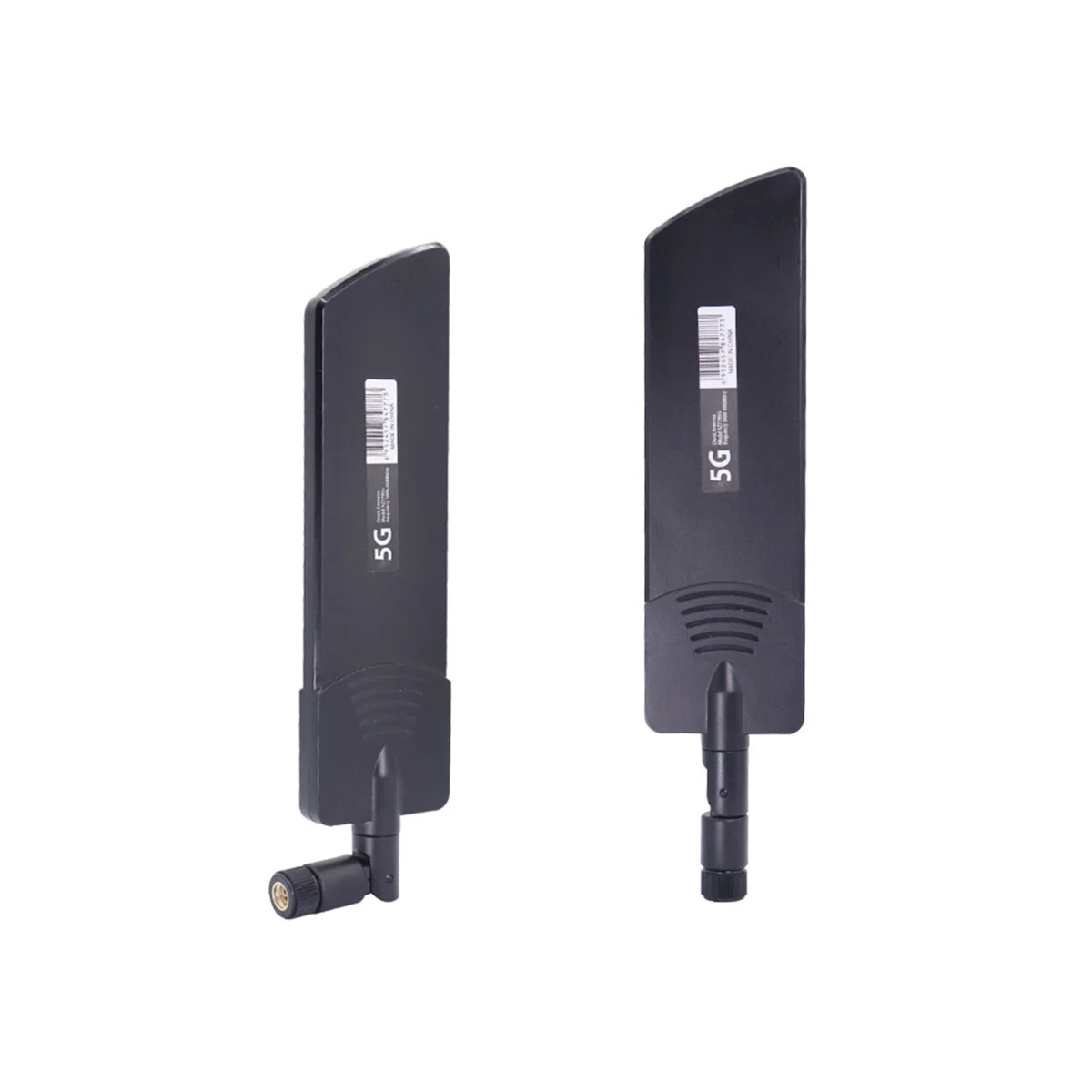 2 Pz 5G/3G/4G/Gsm Full Band Colla Stick Omni Wireless Smart Meter Modulo Router Guadagno 40Dbi Antenna, Nero Sma Maschio