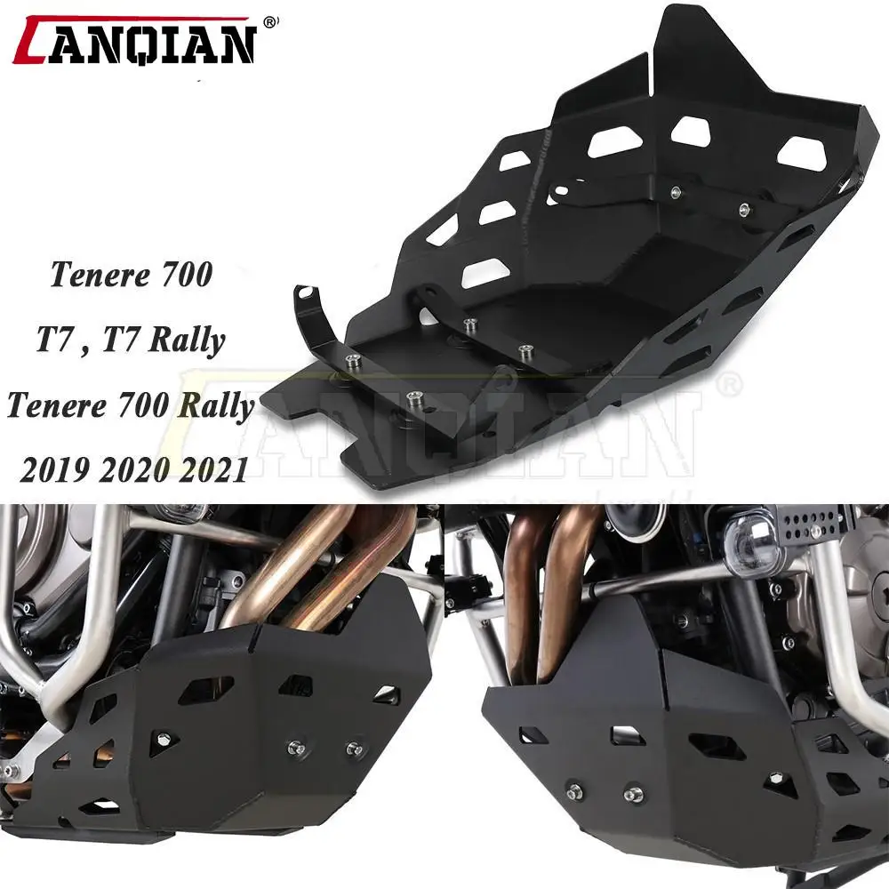 Tenere700 Protezione Telaio Bash Piastra Paramotore Moto Per Yamaha Tenere 700 T7 2019 2020 2021 T7 Rally Tenere 700 Accessori Rally