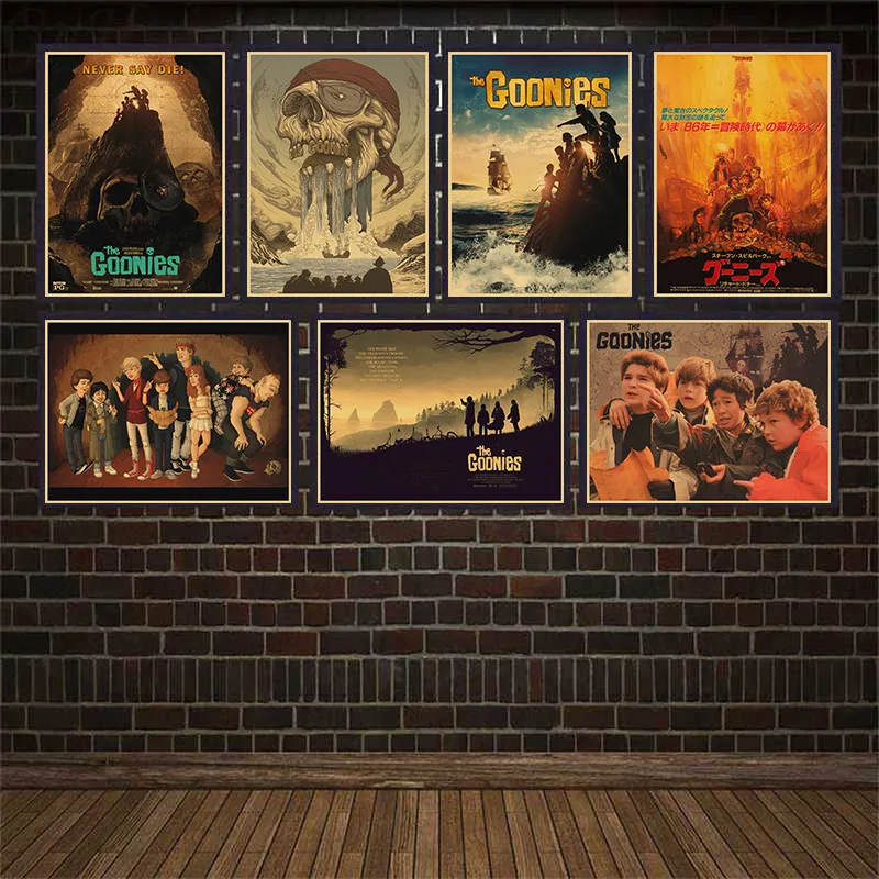 The Goonie Classic Movie Kraft Paper Poster Pittura Wall Picture Home Decor Poster E Stampe Картины На Стен"Bilder