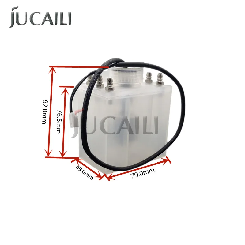 Jucaili 6 Fori Ink Sub Tank Per Konica 512I 1024 Infiniti Crystaljet Allwin Challenger Phaeton Printer Plotter 6 Vie Serbatoio Di Inchiostro