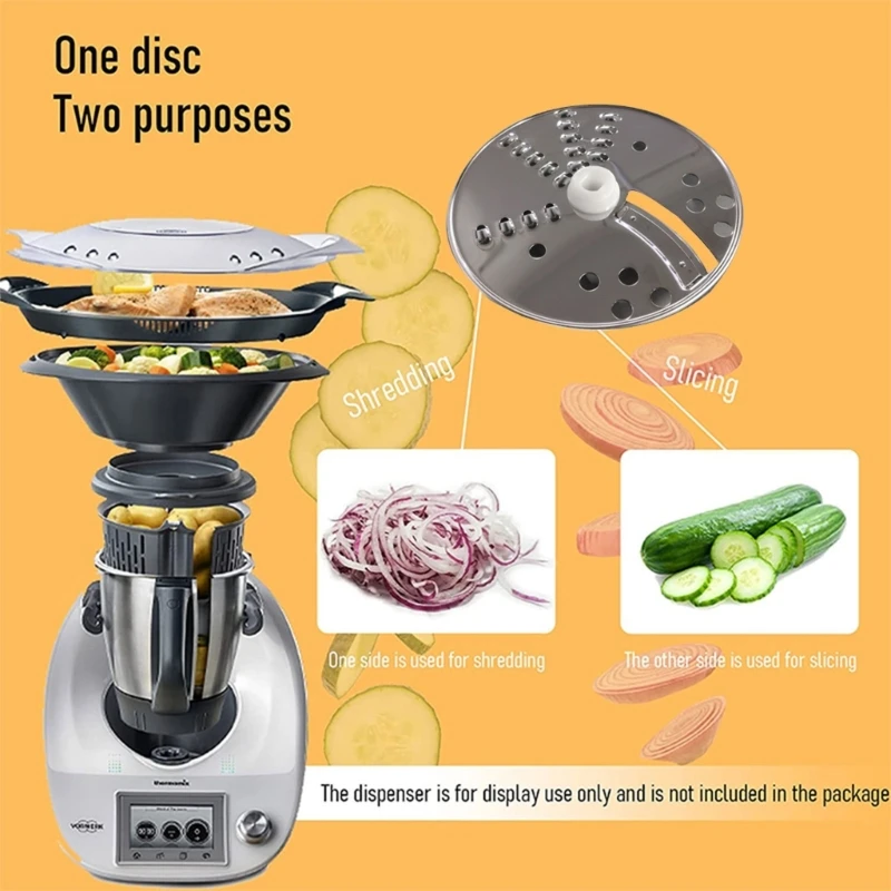 Taglierina Contenitore Robot Da Cucina Multifunzionale Per Vorwerk-Thermomix Tm5/6