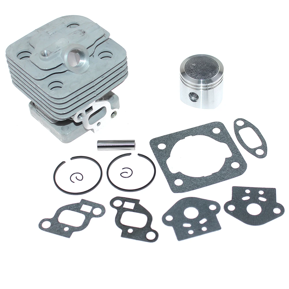 Kit Pistone Cilindro Per Echo Hca-260 Hc-261 Pb-260I Pas-260 Shc-260 Shc-261 Pas-261