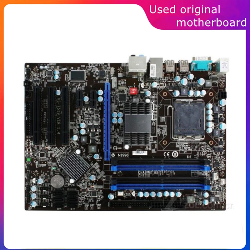 Usato Lga 775 Per Computer Intel P43 P43T-C51 Scheda Madre Usb2.0 Sata2 Scheda Madre Desktop Ddr2 16G