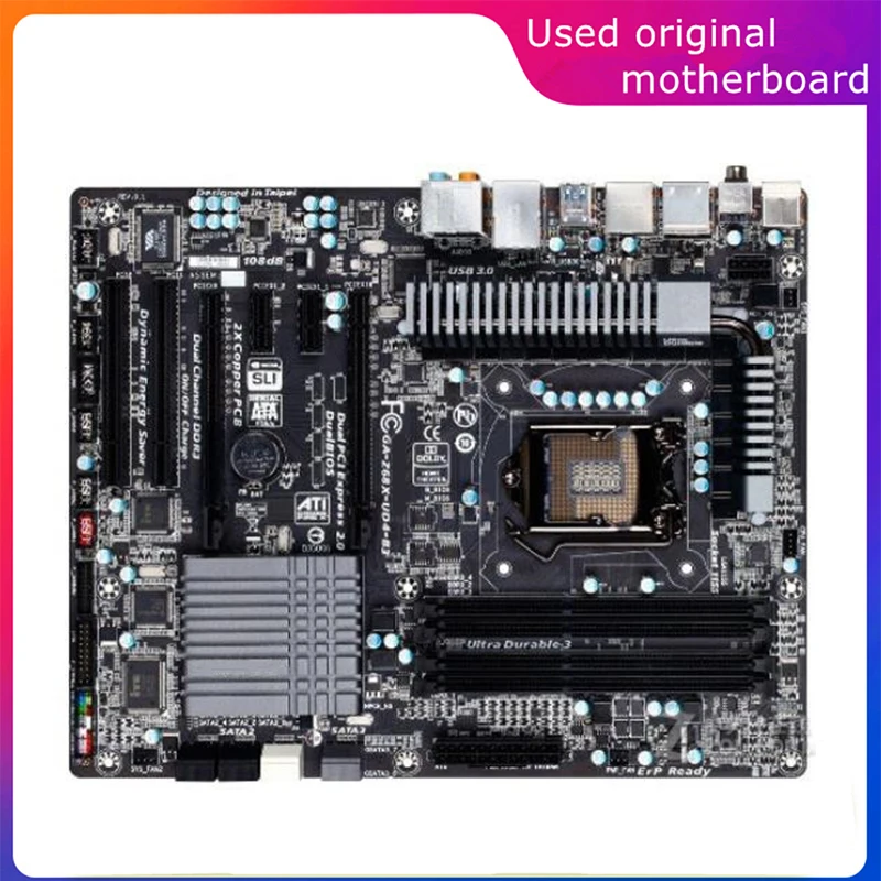 Usato Lga 1155 Per Computer Intel Z68 Ga-Z68X-Ud4-B3 Z68X-Ud4-B3 Scheda Madre Usb3.0 Sata3 Scheda Madre Desktop Ddr3 32G