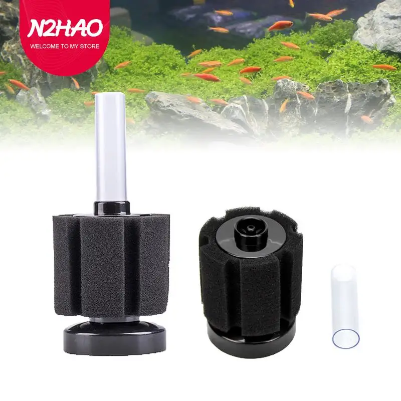 1 Pz Bio Sponge Fiter Cotton Aquarium Fry Betta Nano Fish Tank Pond Filter Filtration Foam