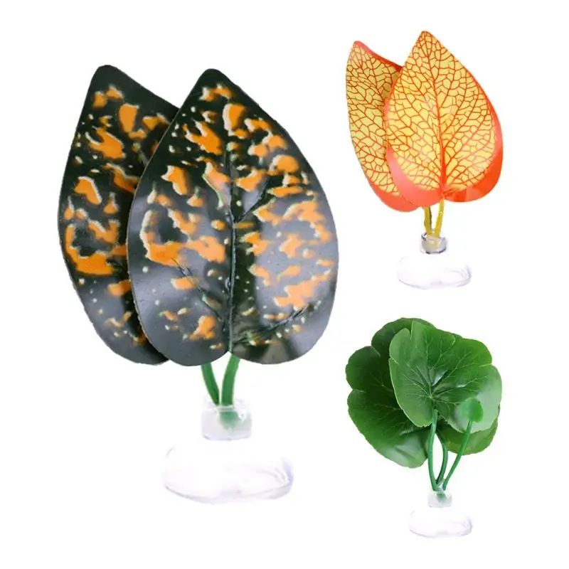 Betta Fish Leaf Aquarium Betta Leaf Artificial Plant Fish Oviposition Rest Bed Fish Tank Floating Bed Leaf Hammock Fighting Fish