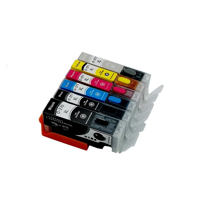 Pgi-270 Cli-271 Cartuccia Di Inchiostro Ricaricabile Per Stampante Canon 270 271 Pixma Mg6822 Mg7720 Ts5020 Ts6020 Ts8020 Ts9020