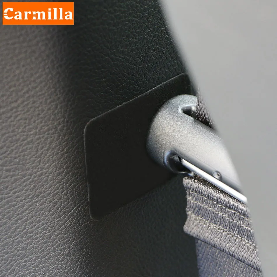 2 Pezzi Adesivi Anti-Collisione Fibbia Cintura Di Sicurezza Auto Anti Rumore Blocco Clip Adesivo Per Land Rover Range Rover Evoque Freelander