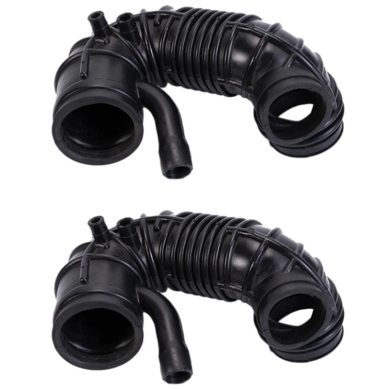 2X Tubo Di Aspirazione Dell'Aria Del Motore Boot Rubber Per Land Rover Freelander 1 2.5 V6 Engine Phb000440