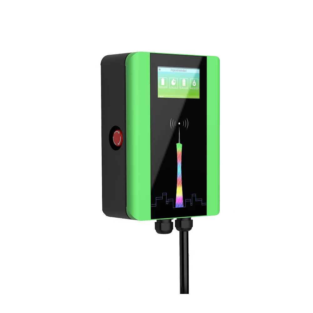 Caricabatteria Rapido Per Auto Monofase A Colpo Singolo 400Vac Ac / Dc Wallbox 11Kw Wallbox Ev Stazione Di Ricarica