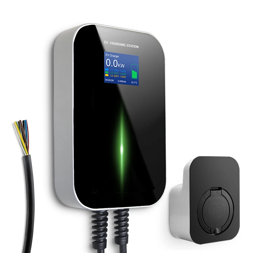 Evse Electric Wallbox Charger Home Ev Stazione Di Ricarica Ac
