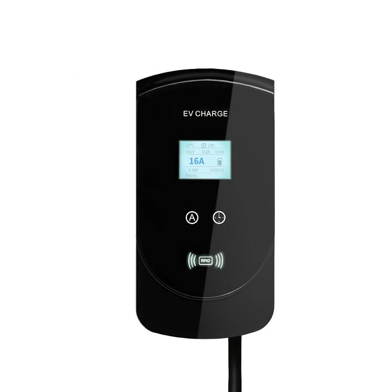 11Kw Ev Charger Factory Produttore Ocpp Mennekes Type2 32A 5M Wire Wallbox Mount Stazione Di Ricarica Elettrica Veloce Caricabatteria Da Auto Ev