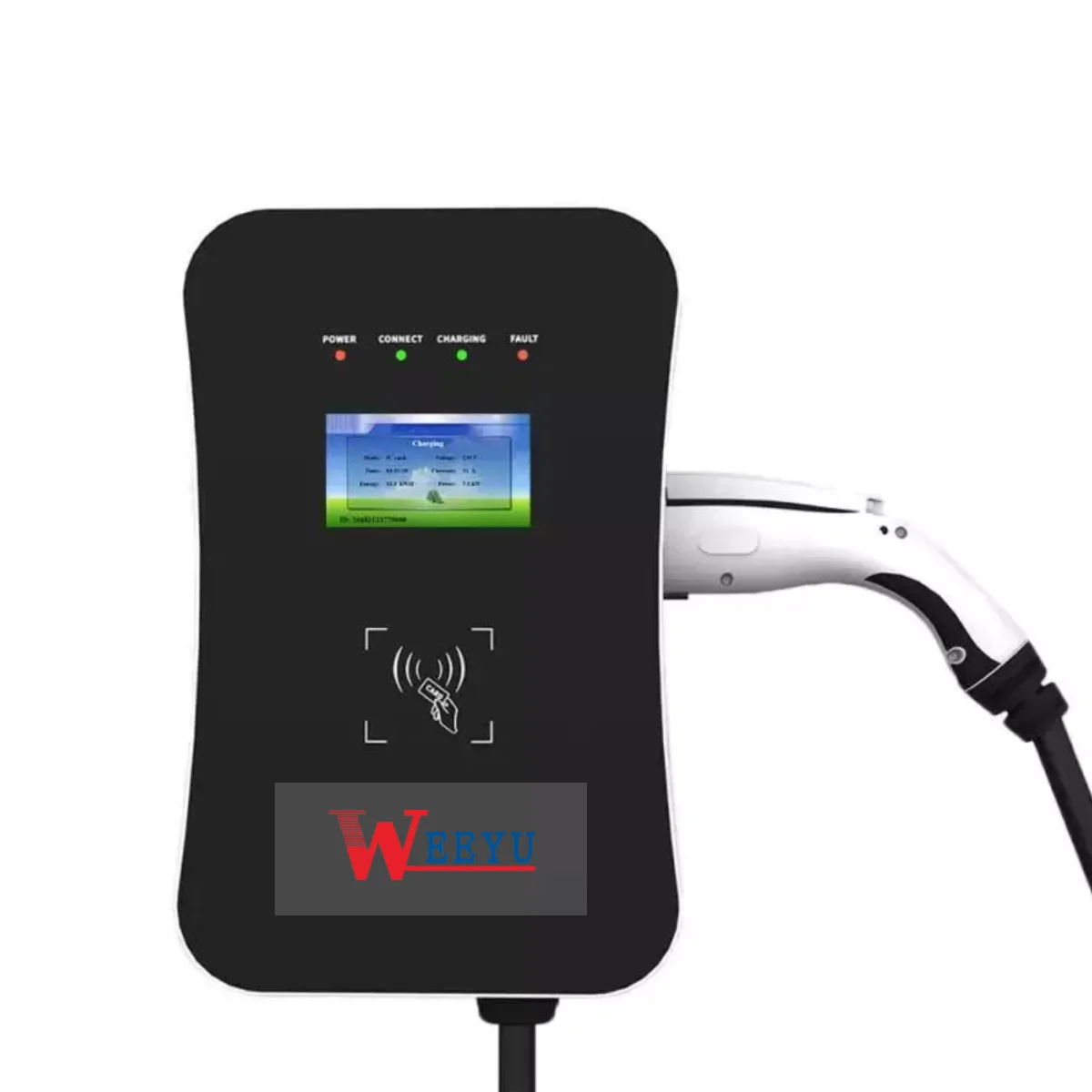 Electric Car 16A For Solar Power Electric Car Charging System Type 2 Ev Charger Evse Wallbox