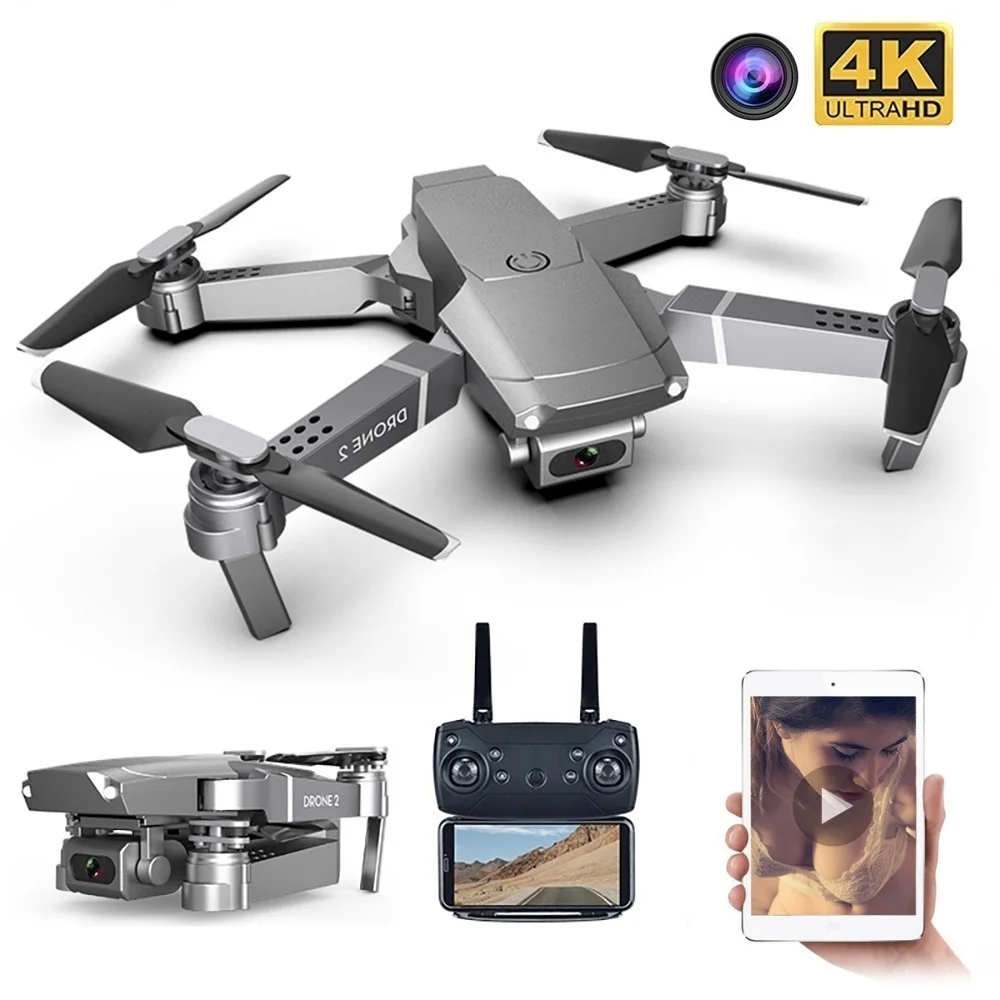 Drone 4K Professionale Grandangolare 4K Wifi Droni Video Live Recording Quadcopter