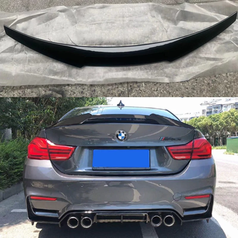 Per Bmw F82 M4 Posteriore Tronco Boot Lip Wing Spoiler F82 M4 2014 2015 2016 M4 Performance Style
