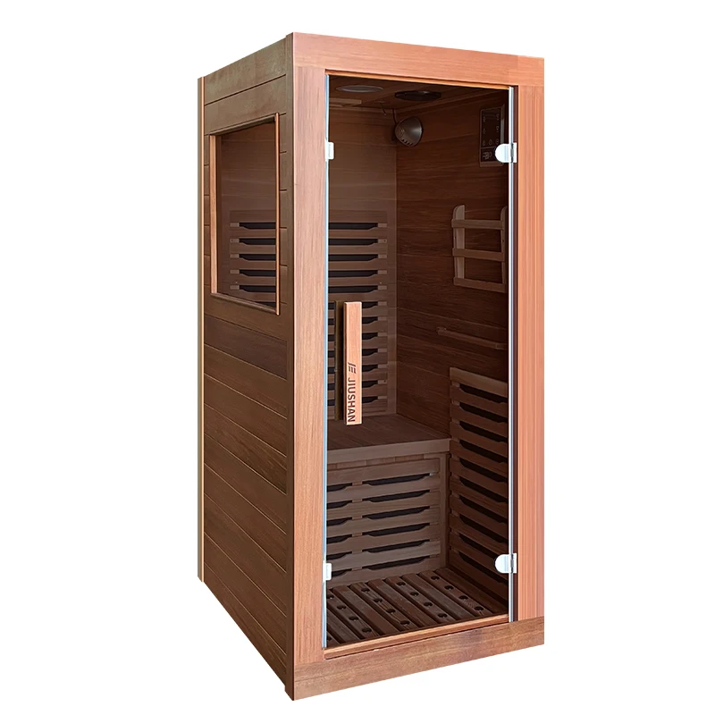 Cedro Rosso Canadese Singola Persona Mini Far Infrared Light Wave Room Household Health Sauna Room