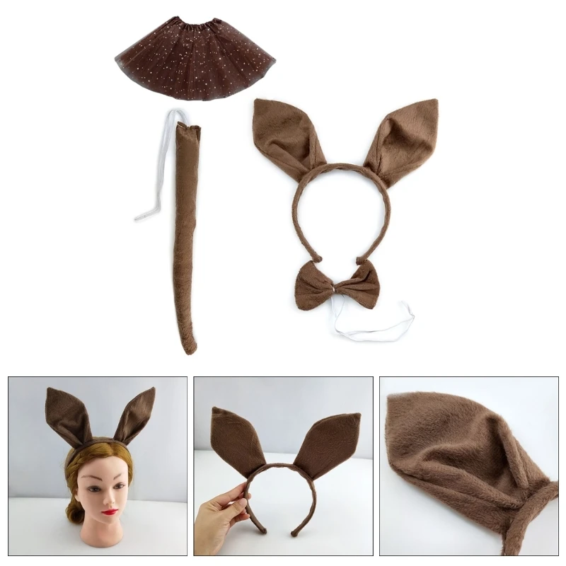 Costumi Pasqua, Fascia Per Orecchie Coniglio Accessorio Per Coniglio Costume Da Coniglio Istantaneo