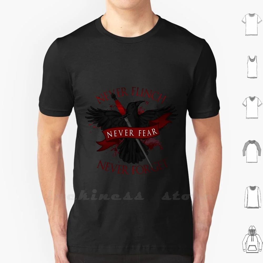 Never Flinch , Never Fear , Never Forget' |