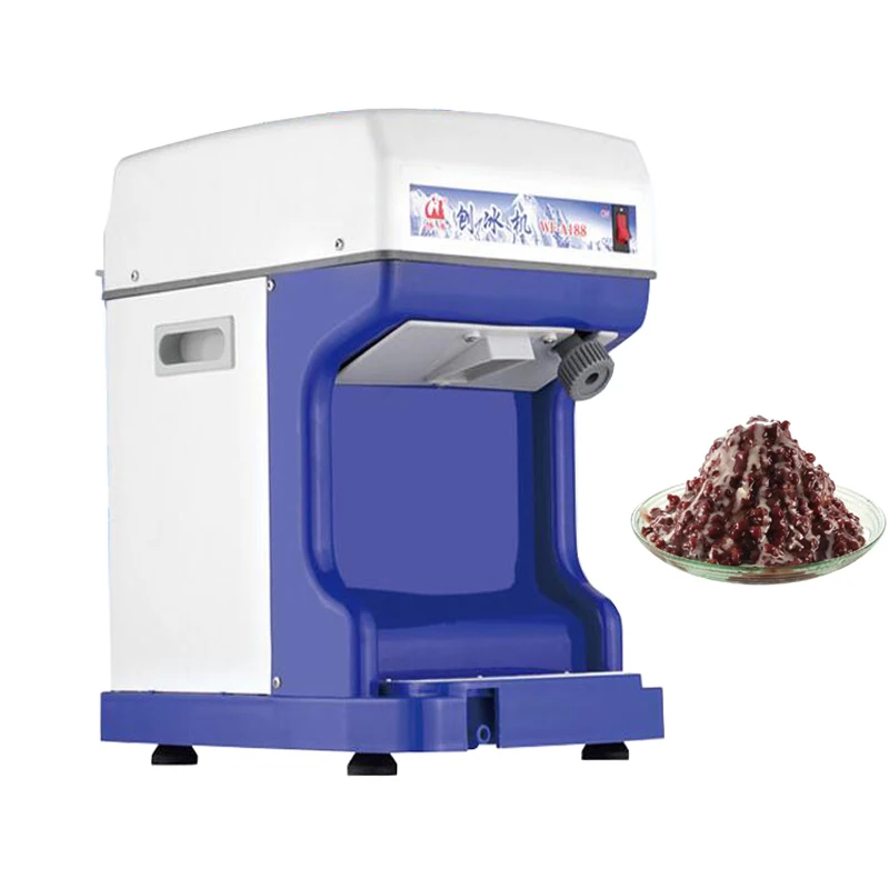 220V Cube Ice Shaver Machine Commercial Auto Slush Crusher Ice Crusher Maker Macchina Per La Frantumazione Del Ghiaccio
