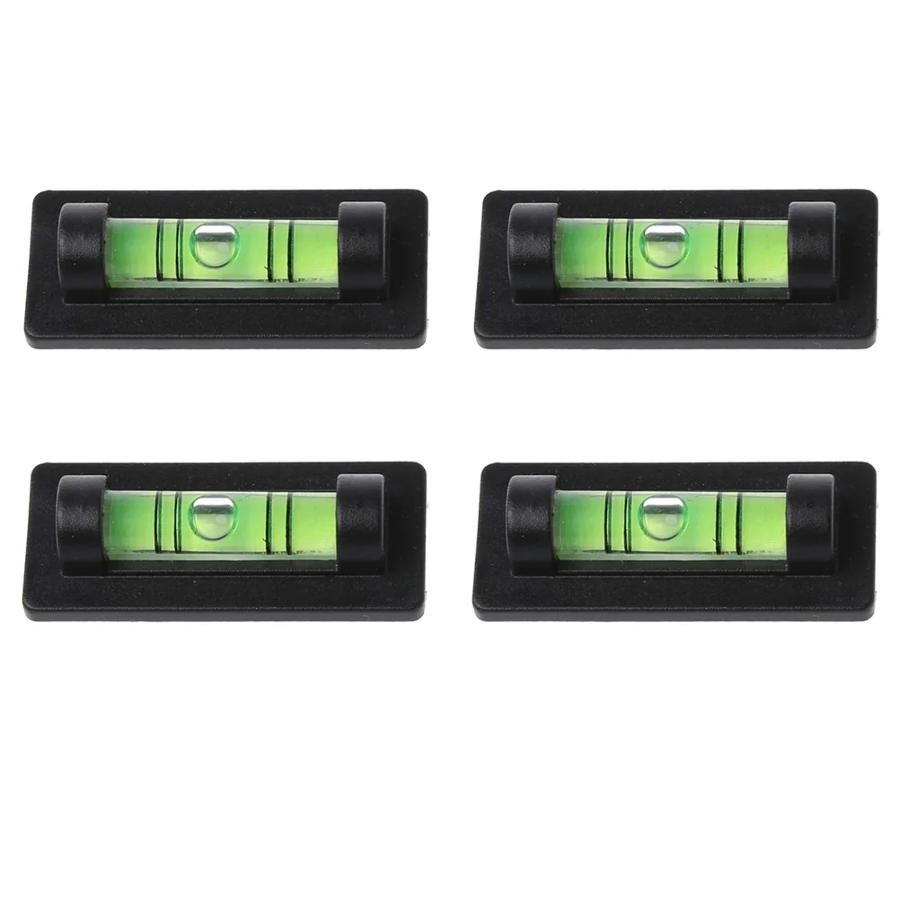 4Pcs Magnetic Bubble Spirit Level Goniometro Piccolo Strumento Di Livellamento Portatile Per Tv Rack Photo Frame Goods Shelf Level Goniometro