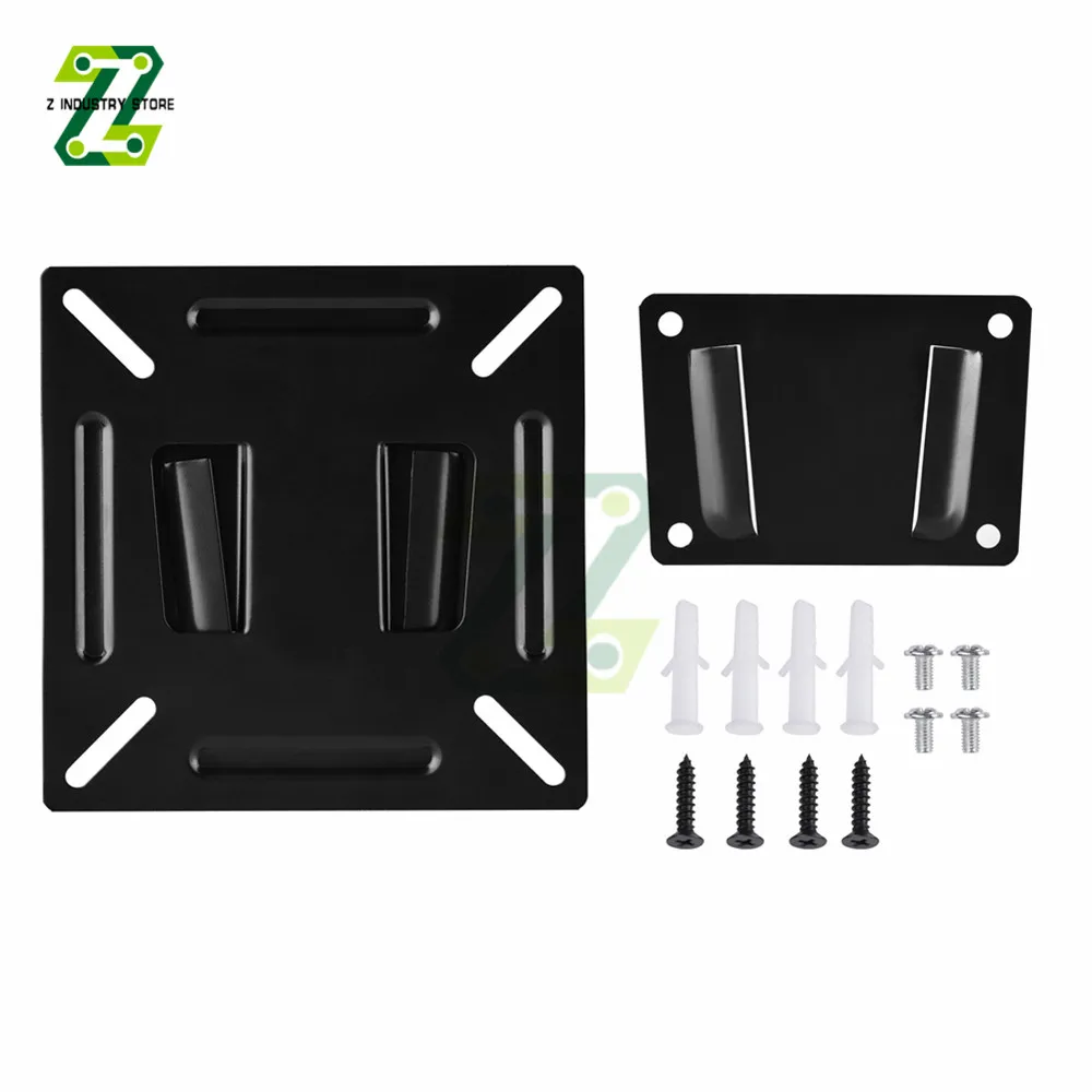 Tv Lcd Montaggio A Parete Tv Rack Montaggio A Parete Staffa Lcd Telaio Tv A Schermo Piatto Per Tv Monitor Lcd A Led Da 12-24 Pollici