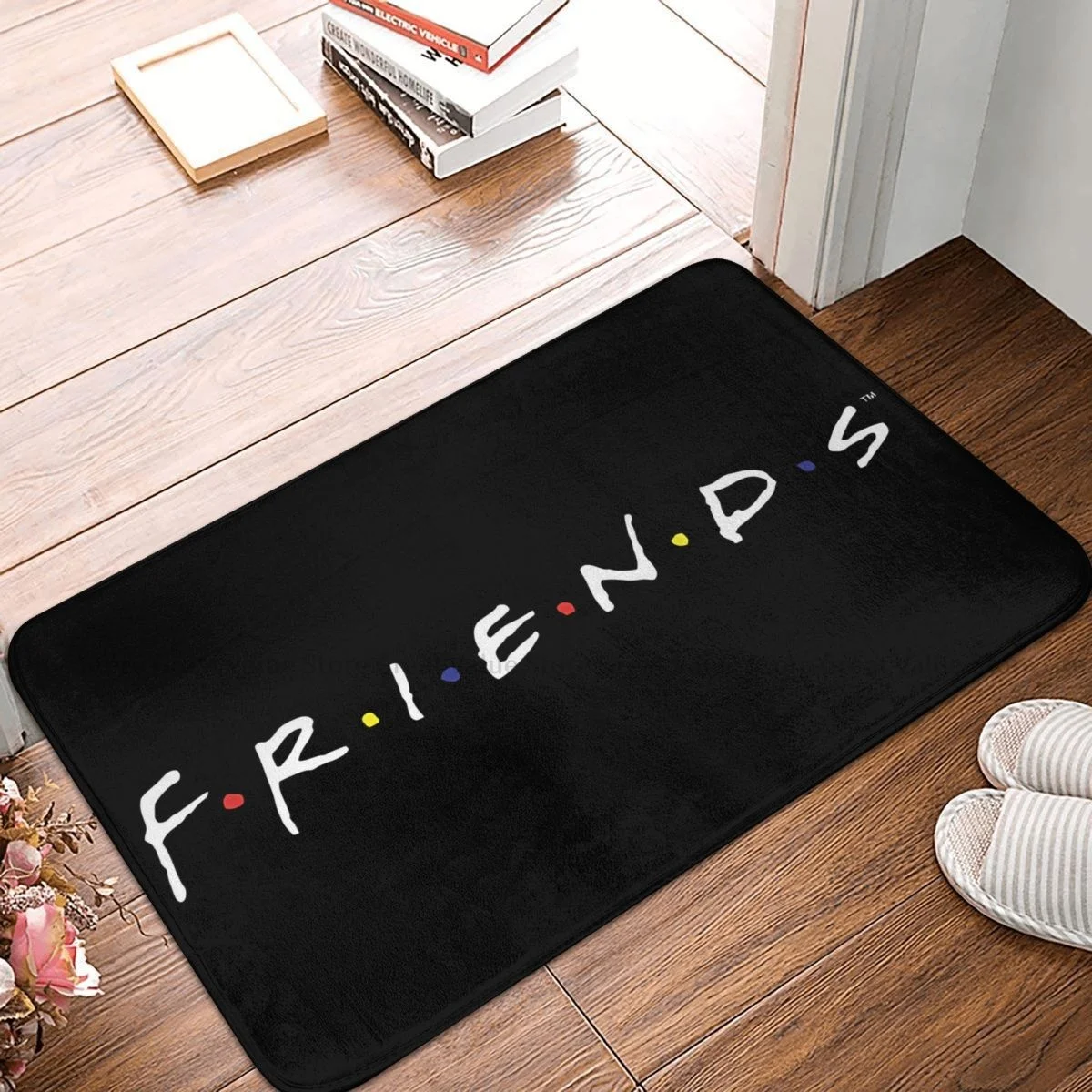 Friends Tv Play Bath Tappeto Antiscivolo Friends Peephole Frame Tappetino Per Camera Da Letto Zerbino Per Porta D'Ingresso Tappeto Per La Decorazione 