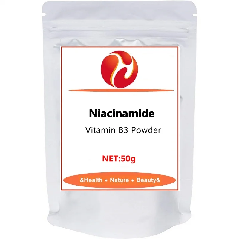 La Polvere Di Vitamina B3 100% Niacinamide Più Venduta Può Applicare Il Viso, Bella Azione Bianca, Niacin