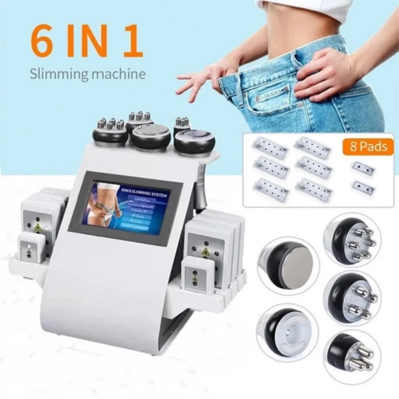 Lipo Cavitation Machine Electric Skin Tightening Face Lifting Massager Lipolaser Con Radiofrequenza Per Tutto Il Corpo