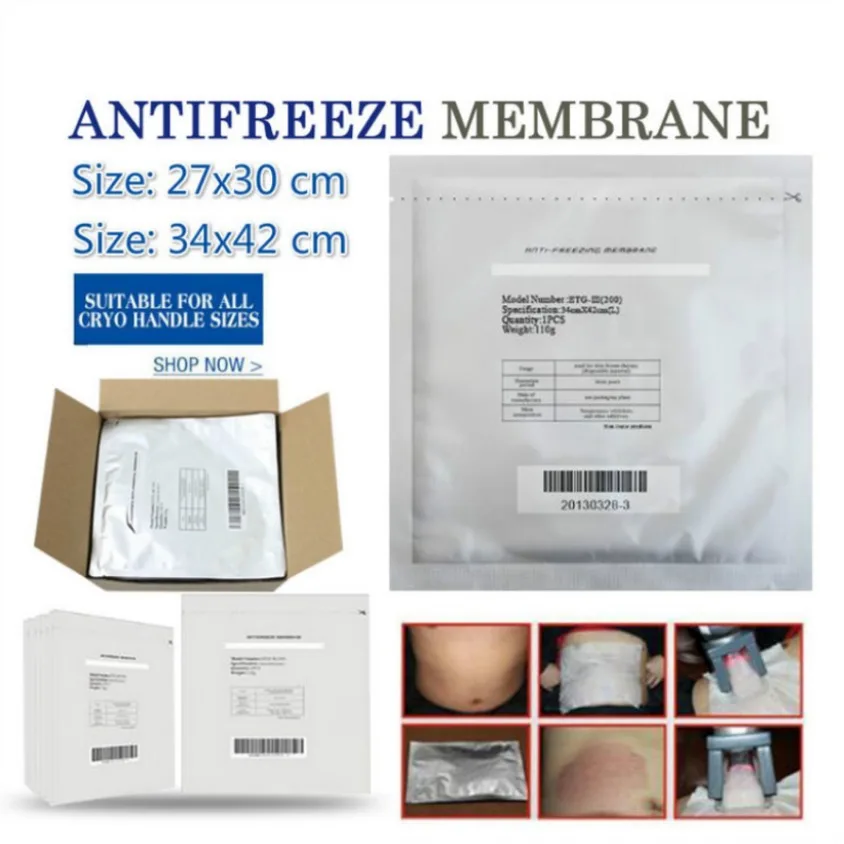 Membrana Anti-Congelamento Per Cryo Fat Freeze Body Slimming Machine Con 2 Cryo Handles Cavitation Rf Lipolaser Salon Use