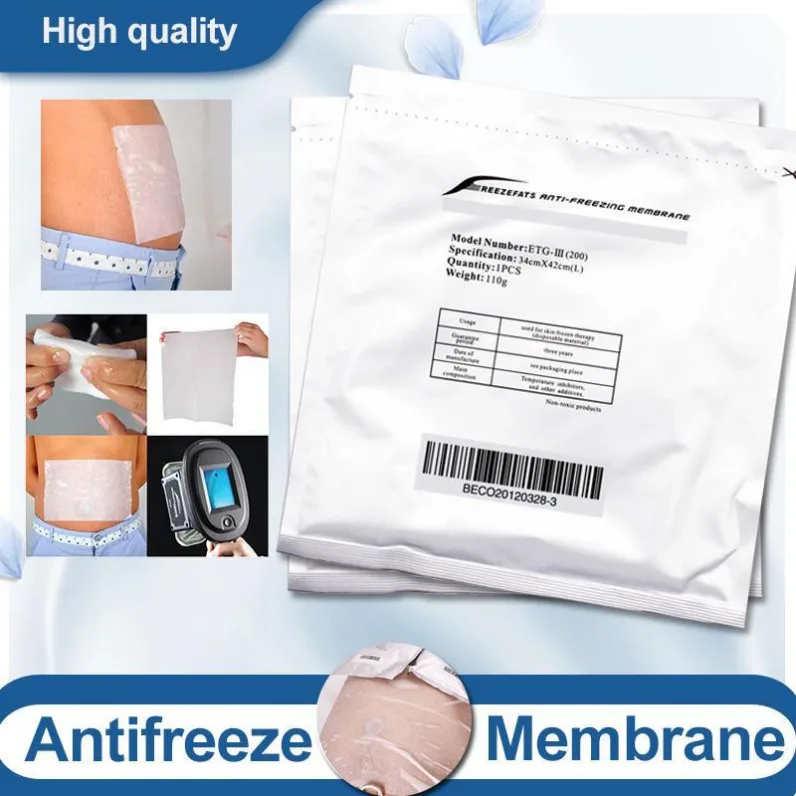 Membrana Per Crioterapia 360 Crioterapia Lipolaser Cavitation Rf Machine 3 Cryo Maniglie Con 2 Maniglie Cryo