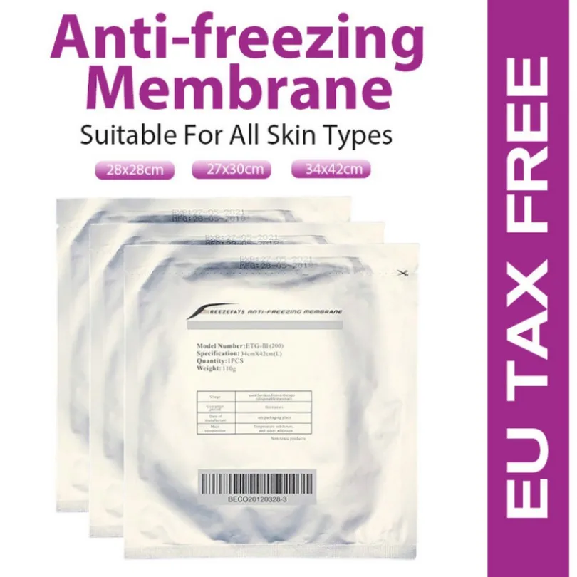 Membrana Anti-Congelamento Per Crioterapia Crioterapia Lipolaser Cavitazione Rf Congelamento Forma Dimagrante Cryo Vacuum Loss
