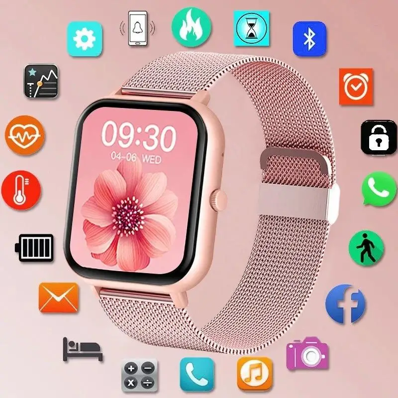 Per Blackview Bl9000 Bl8000 N6000 Smart Watch Per Le Donne Bluetooth Call Watch Fitness Tracker Braccialetto Intelligente Sportivo Impermeabile