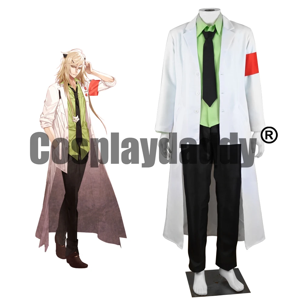 Collare X Malice Field Ops Dipartimento Direttore Kageyuki Shiraishi Uniform Outfit Anime Cosplay Costume F006