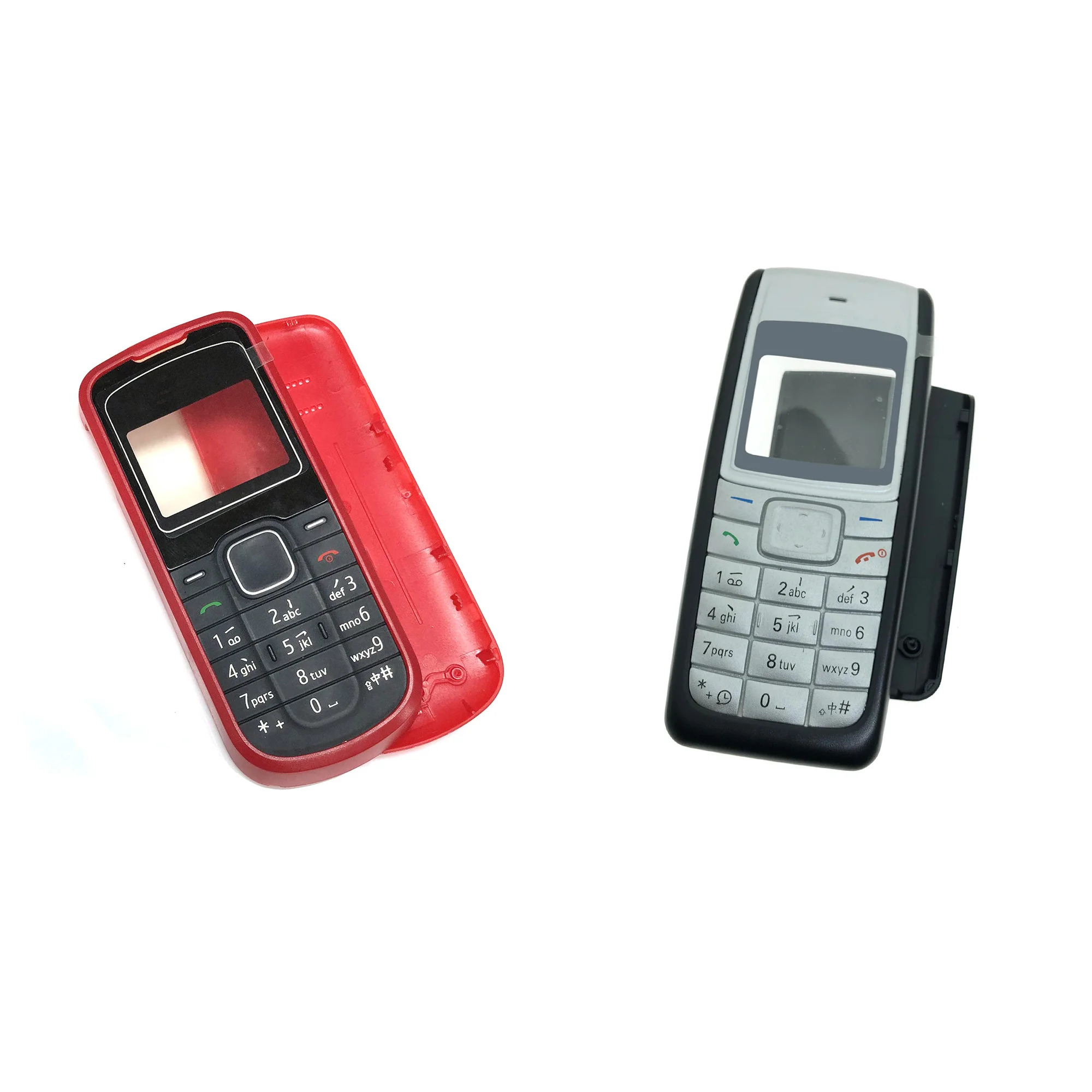 Per Nokia 1110 1202 Custodia Cover Posteriore Della Batteria Cover Anteriore Completa Tastiera Tastiera